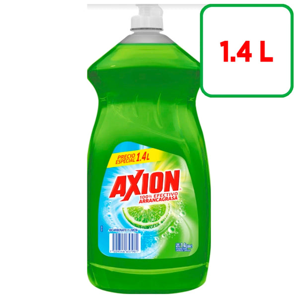 Jabón Lavatrastes Líquido Axion Bicarbonato 1.4 L