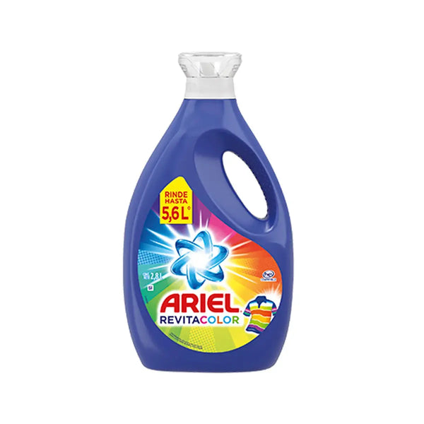 Detergente Líquido para Ropa Ariel Revitacolor 2.8 L