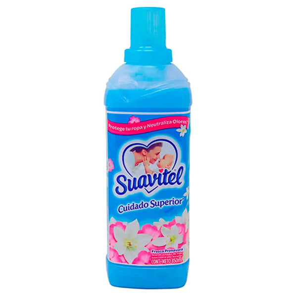 Suavizante de Telas Suavitel Cuidado Superior Fresca Primavera 850 ml