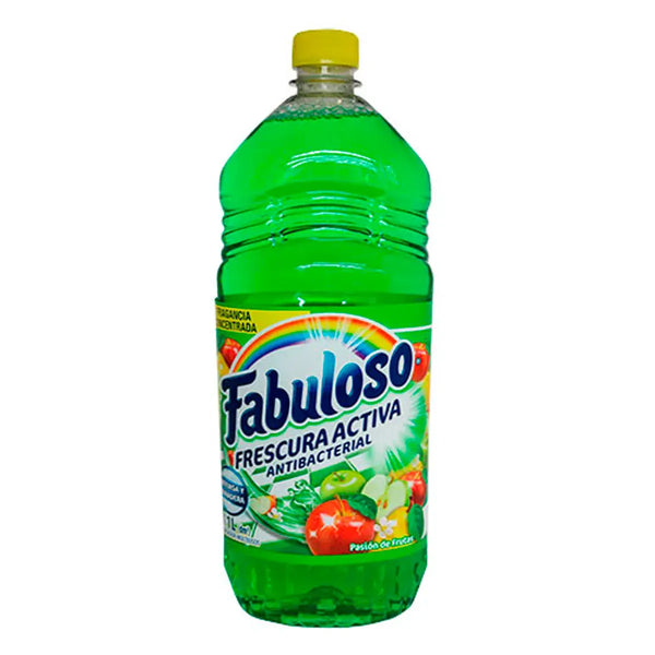 Fabuloso Frescura Activa Antibacterial Pasión de Frutas 1 L