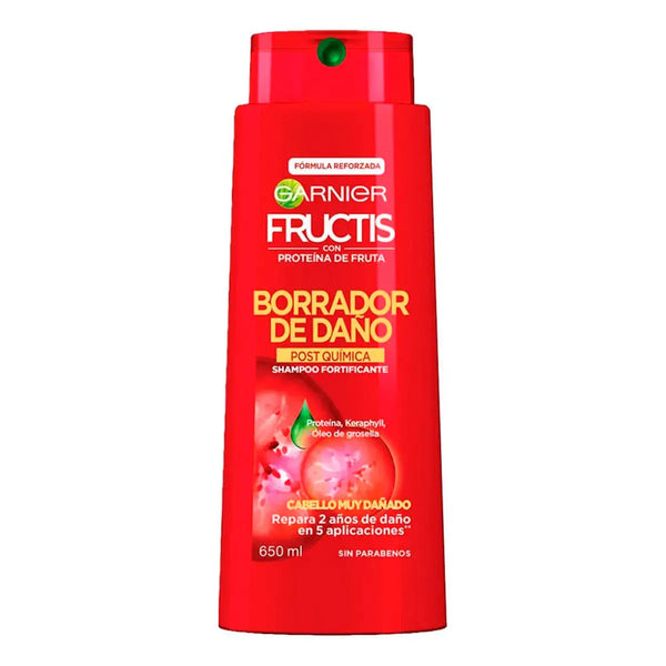 Shampoo Fructis Borrador de Daño bote con 650 ml