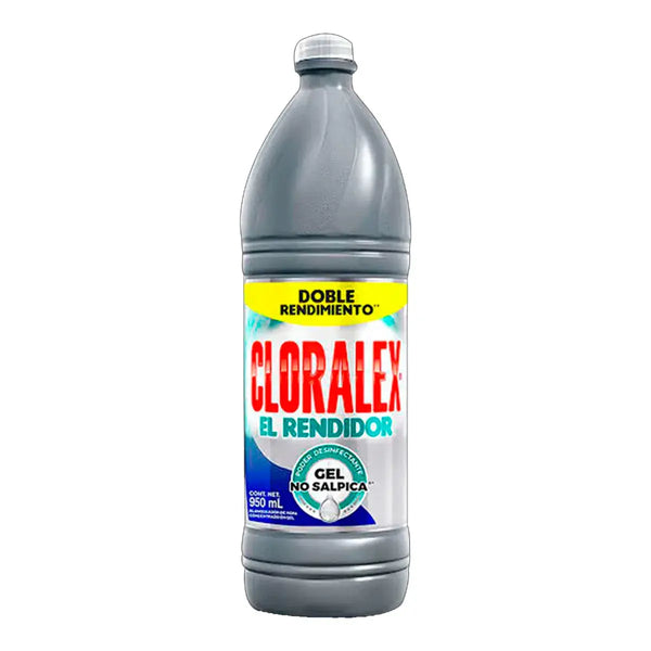 Cloro Blanqueador en Gel Cloralex El Rendidor 950 ml