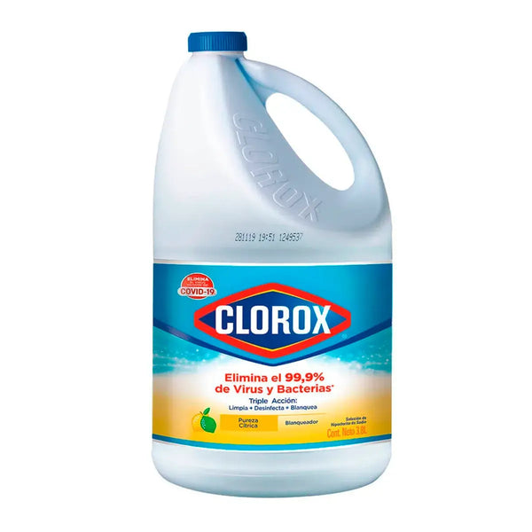 Blanqueador Clorox Máxima Pureza 3.8 Litros