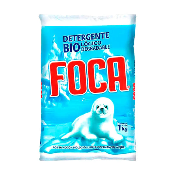 Detergente En Polvo Foco 1 Kg