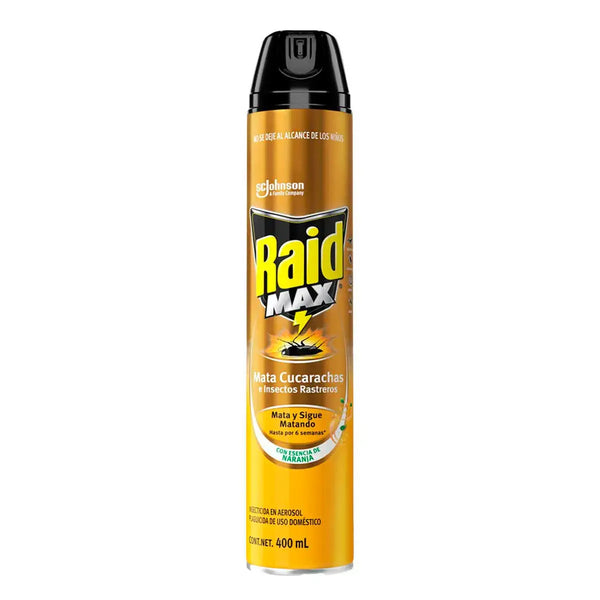 Insecticida en Aerosol Raid Max 400 ml