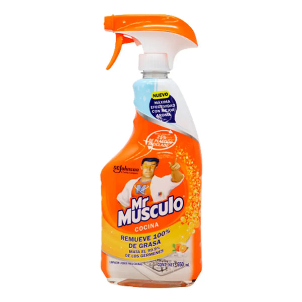 Limpiador Desengrasante Mr. Músculo Cocina 650 ml