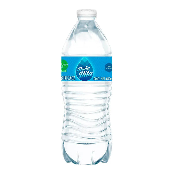 Agua Doña Vita Natural Botella 500 ml