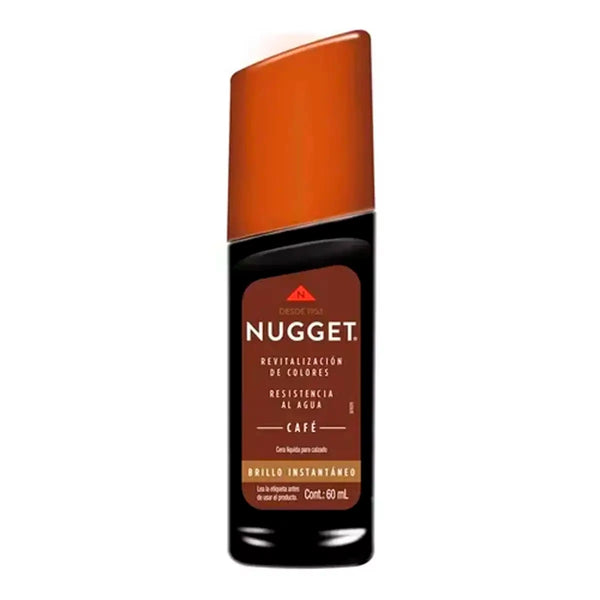 Cera para Calzado Nugget Color Café  60 ml