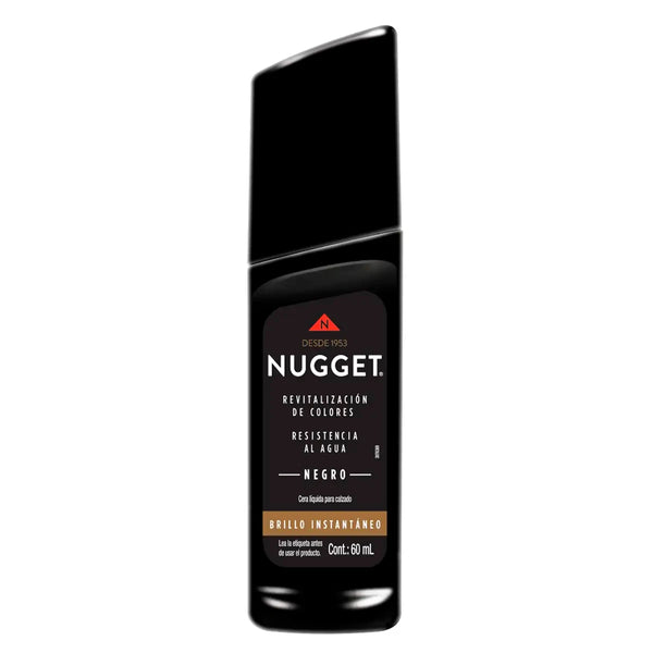 Cera para Calzado Nugget Color Negro 60 ml