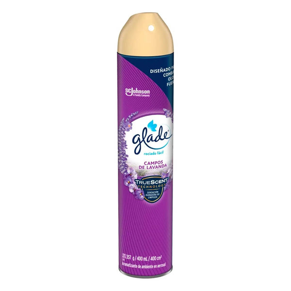 Aromatizante en Aerosol Glade Aroma Lavanda 400 ml