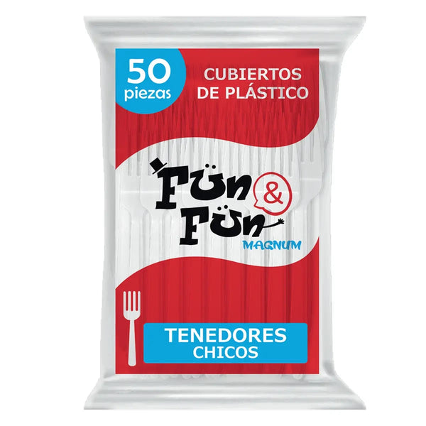 TENEDOR CHICO FUN & FUN 60-50 PZ COMPAL