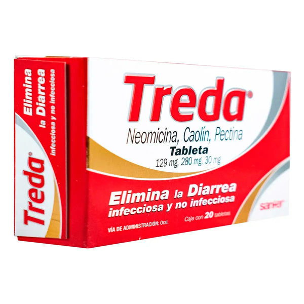 Treda 280 mg Caja con 20Tabletas