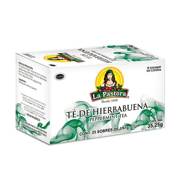 Té De Hierbabuena La Pastora 25 Sobres