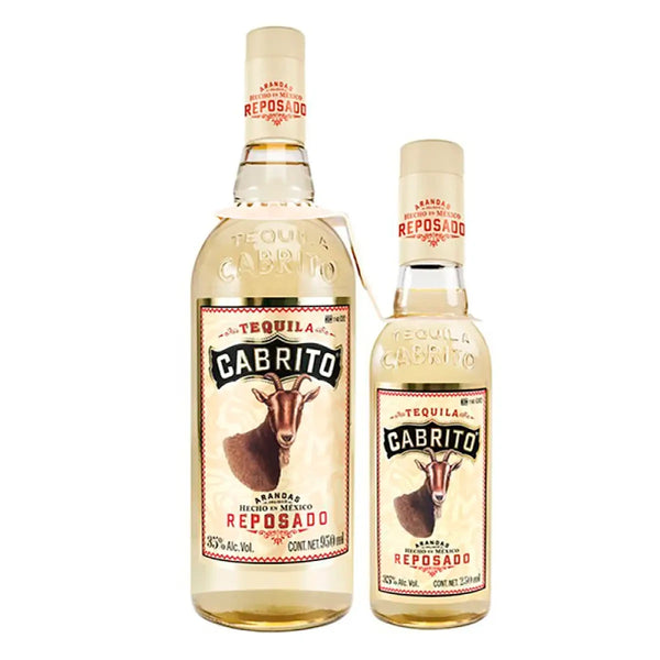 Tequila Cabrito Reposado Botella 950 ml + Pacha 250 ml