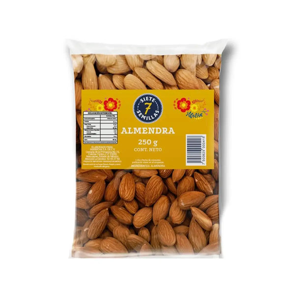 Almendra empaquetada 7 semillas 250g