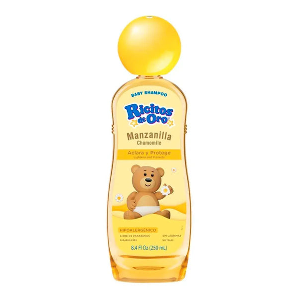 Shampoo para Bebé Ricitos de Oro Manzanilla bote 250 ml