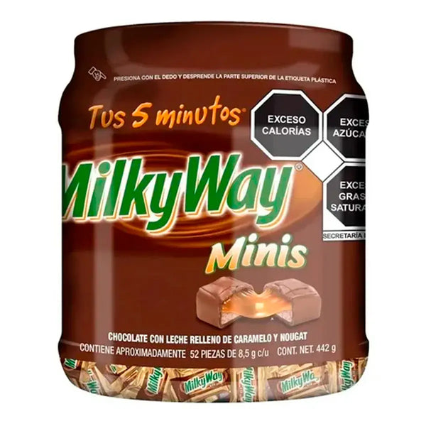 Vitrolero De Chocolate MilkyWay 52 Piezas