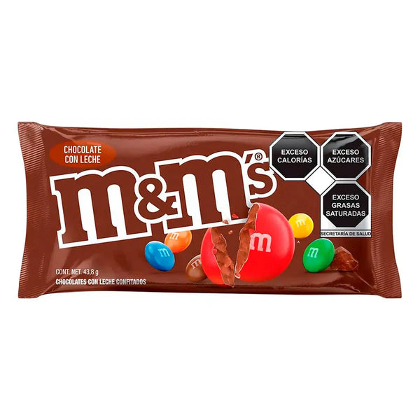 Chocolate Con Leche M&M's Confitados Pack Con 6 Piezas