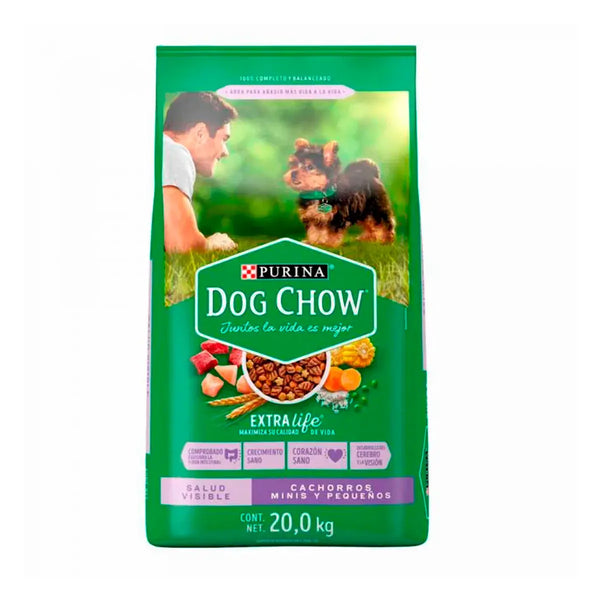 Alimento Para Perro Dog Chow Purina Cachorro Razas Minis y Pequeñas Bulto 25 Kg