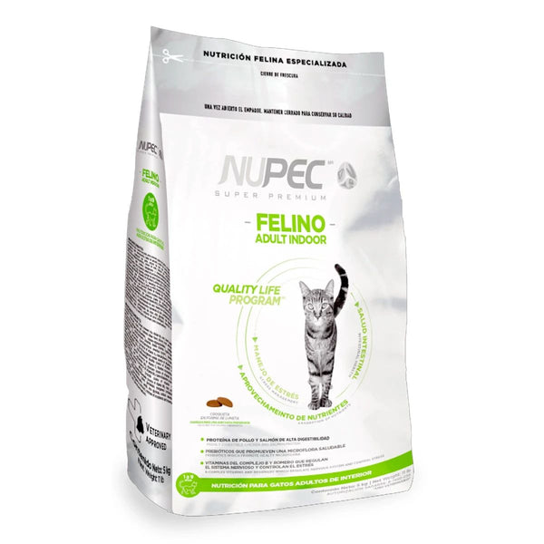 Alimento para gato Nupec Felino Gato interior 5 Kg