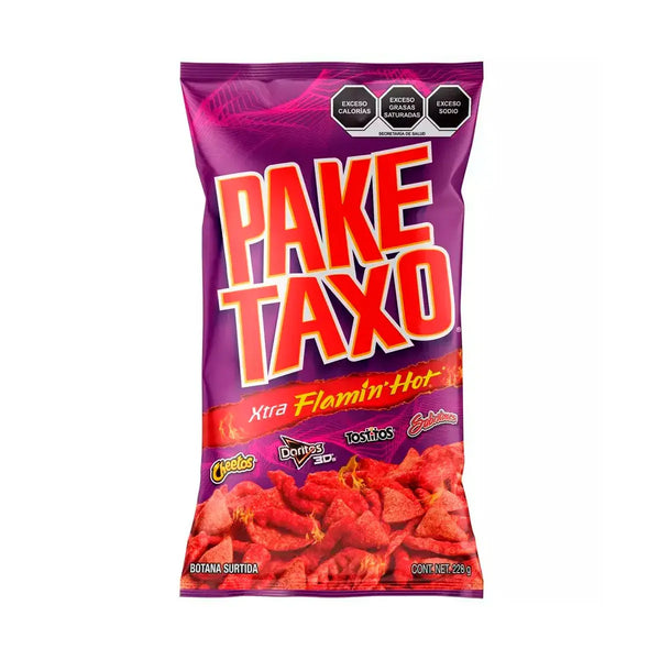 Botana Mixta Paketaxo Flamin Hot 228 Gr