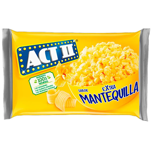 Palomitas Act II Sabor Extra Mantequilla 80 Gr