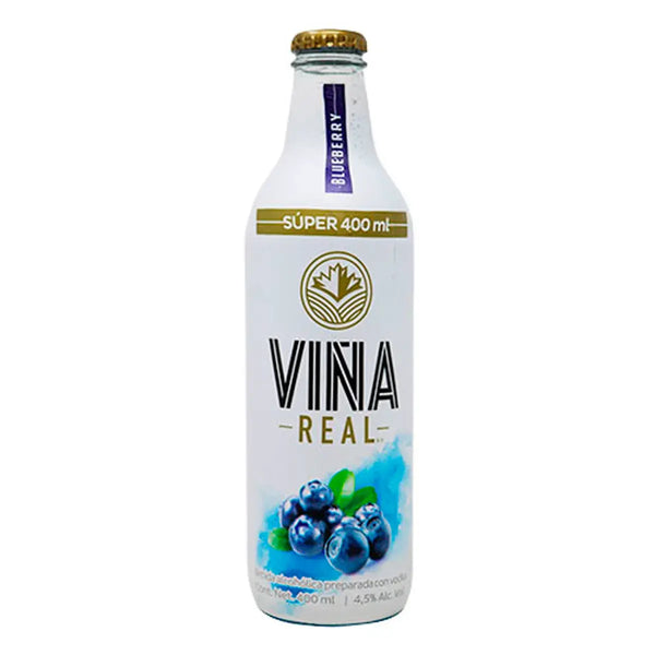 Bebida Alcohólica Preparada Viña Real Sabor Blueberry 400 Ml