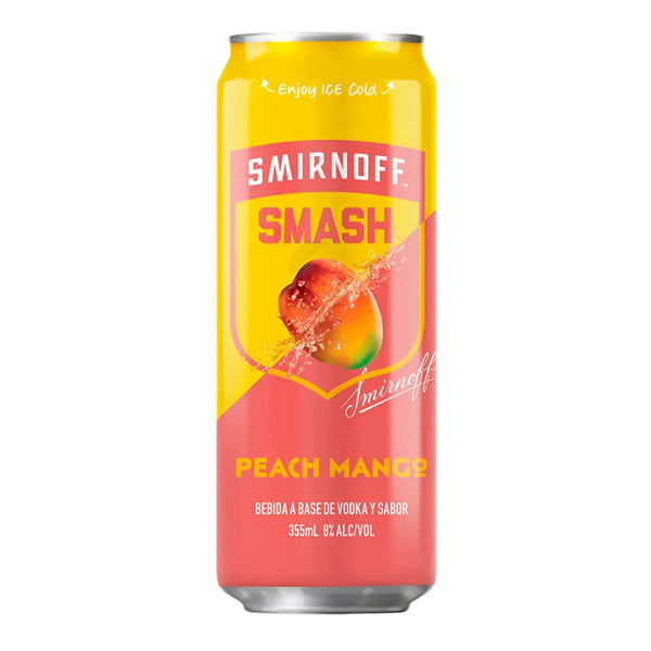 Vodka Peach Mango Smirnoff Lata 355 ml