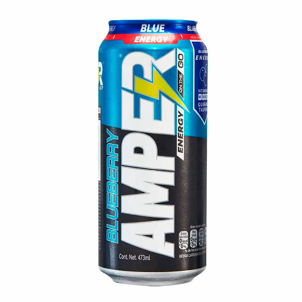 Bebida Energizante Amper Energy Blue Lata 473 ml