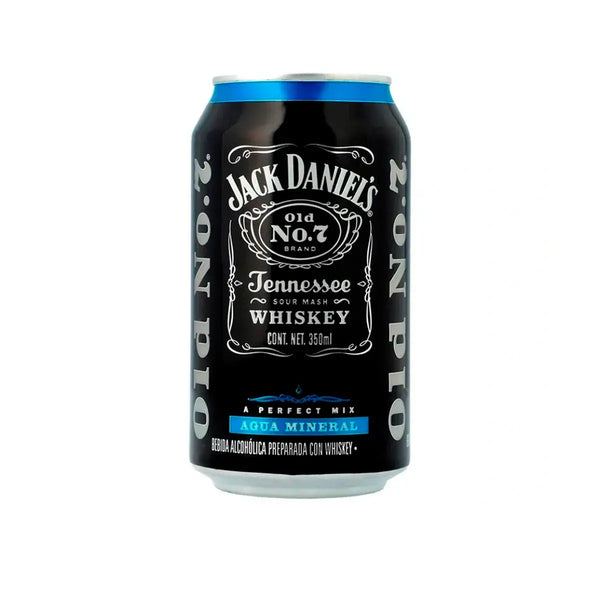 Bebida Alcohólica Preparada Jack Daniel's Agua Mineral 350 Ml