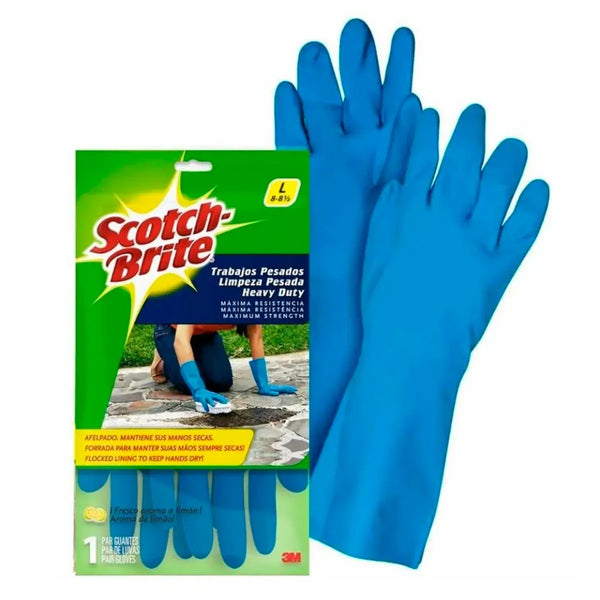 Guantes Multiusos Talla Grande  Scotc Brite