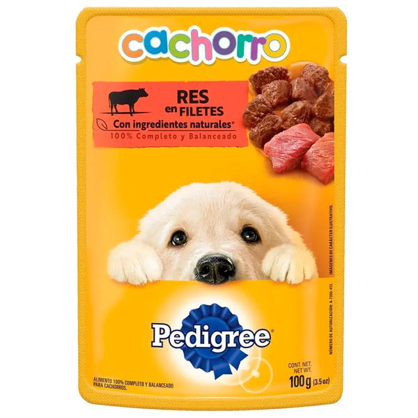 Alimento para perro Sobre Pedigree Cachorro Pouch Res 100 gr