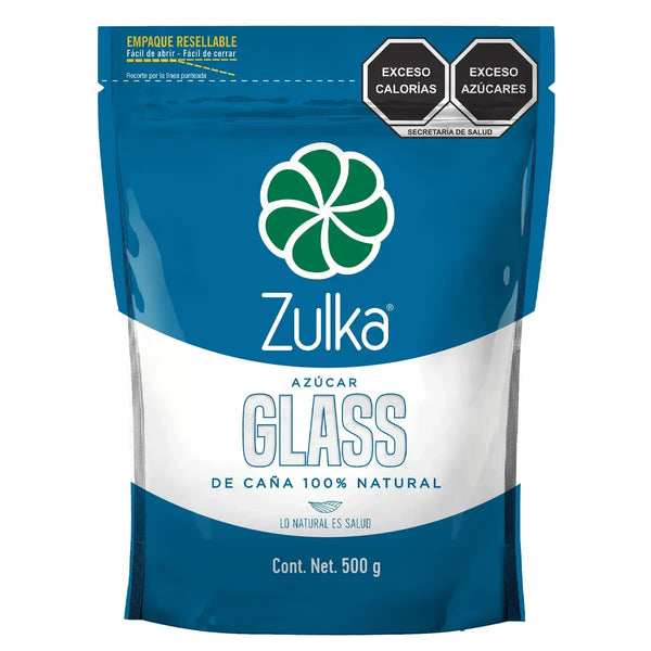 Azúcar Glass Zulka Bolsa Resellable 500g