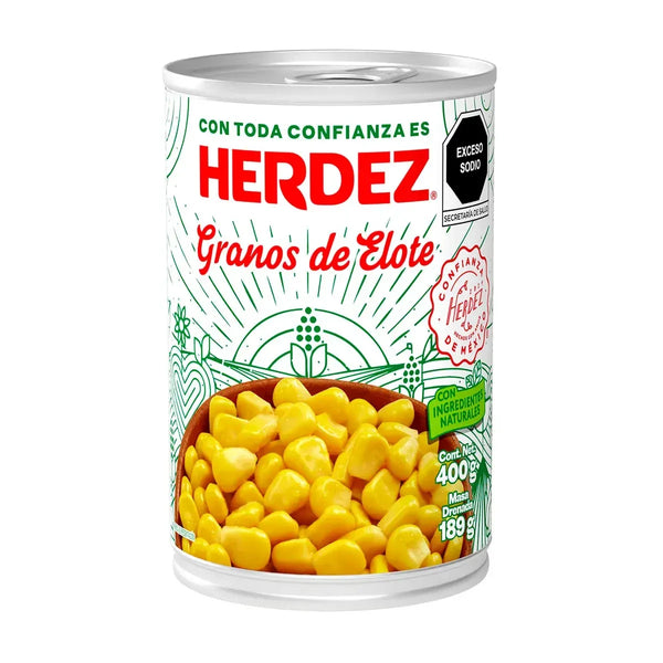 Granos de elote Herdez 400 g