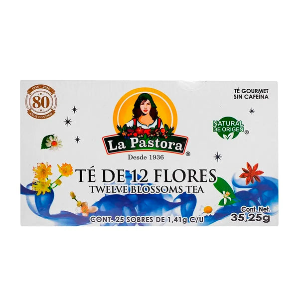 Té La Pastora 12 Flores 25 gr.