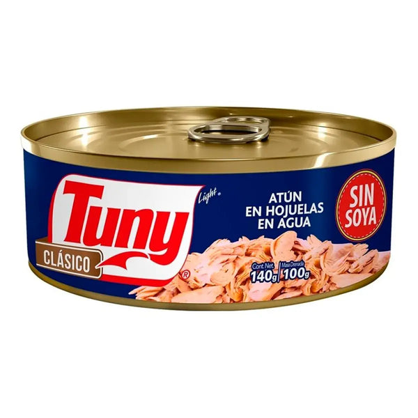 Hojuelas De Atún Tuny En Agua 140 Gr