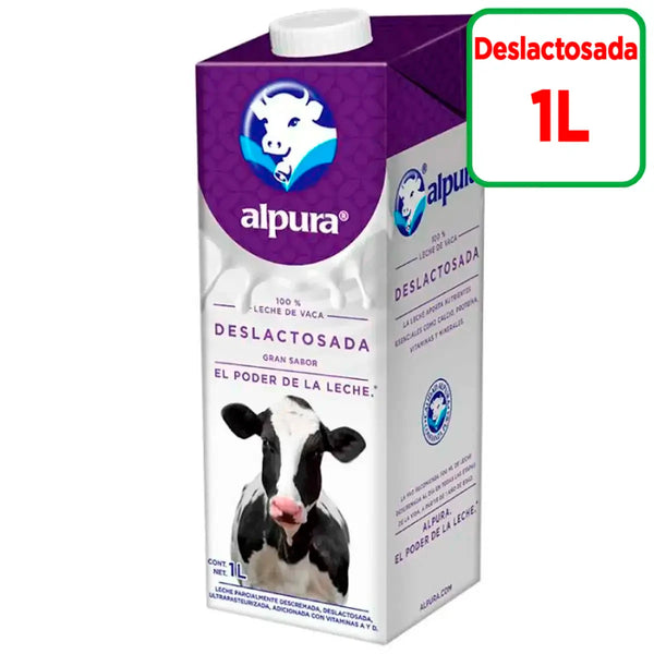 Leche Alpura Deslactosada 1 L