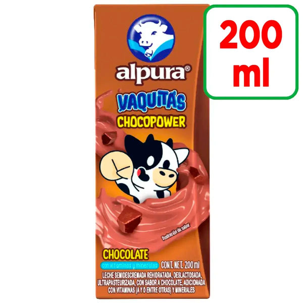 Leche Alpura Mini Sabor Chocolate 200ml