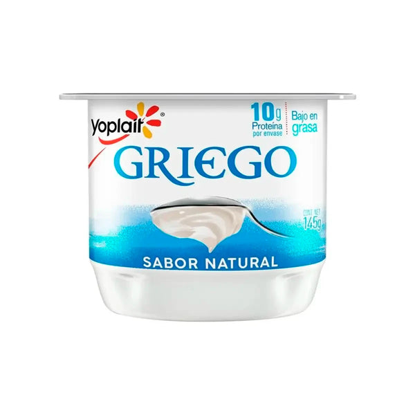 Yogurt Yoplait GRIEGO Natural Bajo En Grasa 145gr