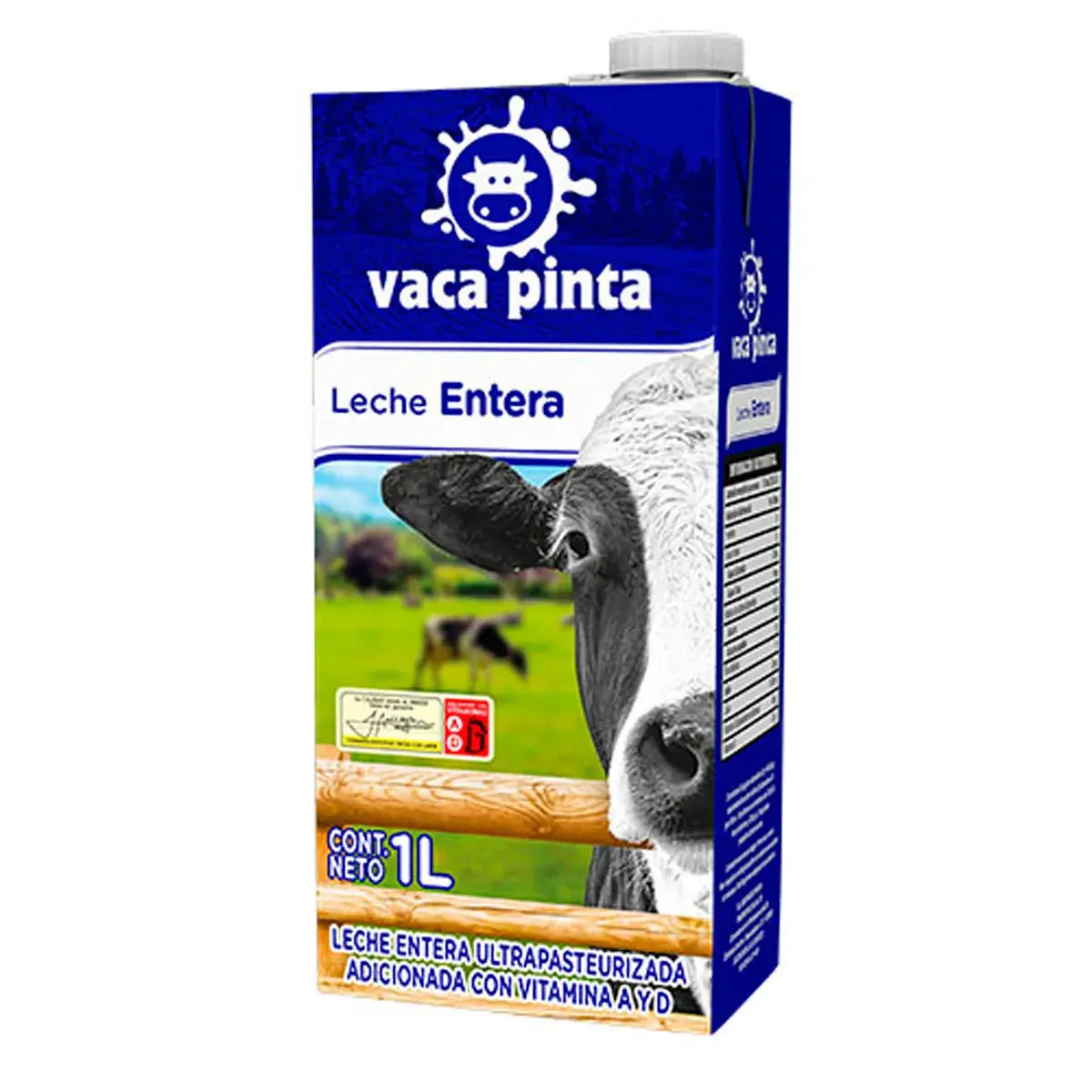 Leche Entera Vaca Pinta 1 Litro – Exprezosupermercado