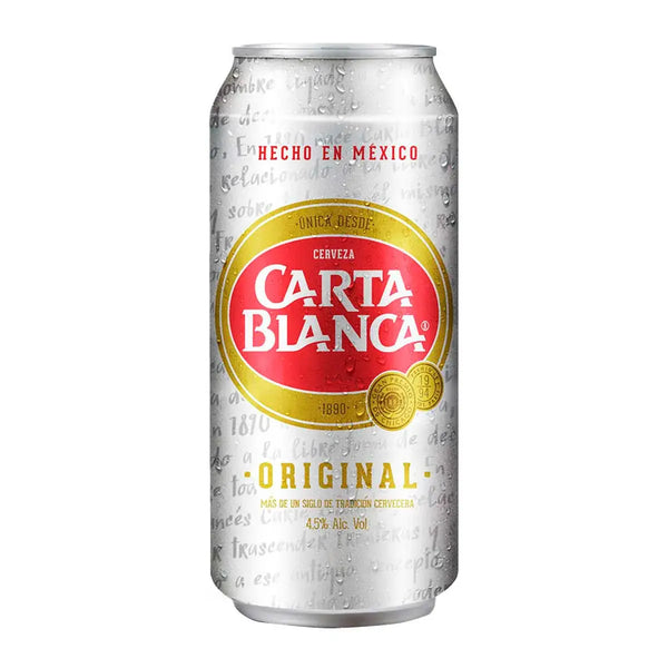 Cerveza Carta Blanca Latón 473 ml