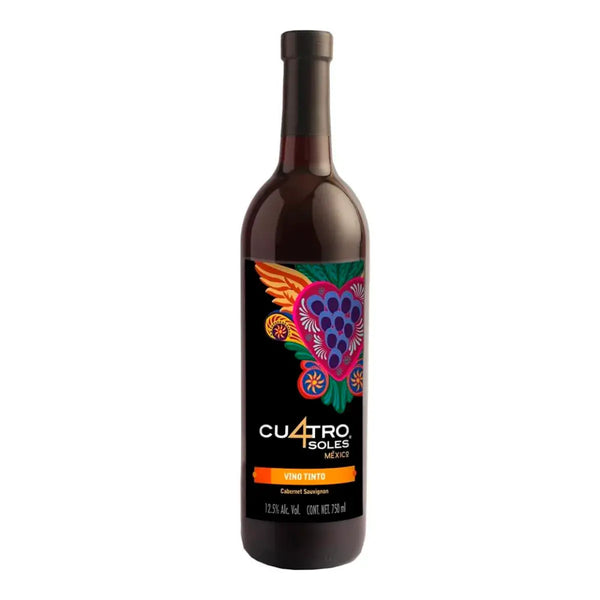 Vino Tinto cuatro Soles Botella 750 ml