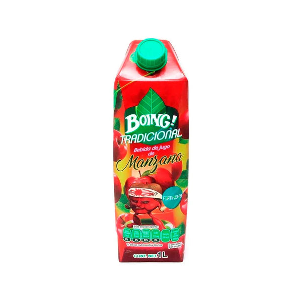 Jugo Boing Sabor Manzana 1 Litro