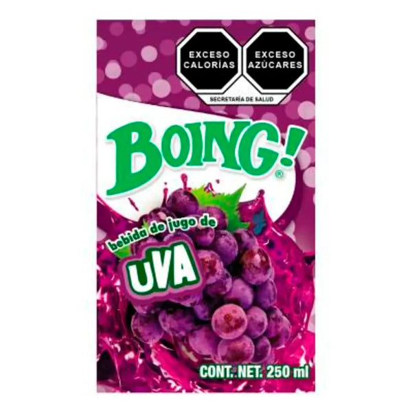 Jugo Boing Sabor Uva 250 Ml