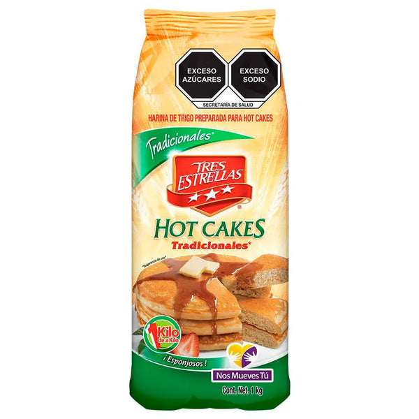 Harina Para Hot Cakes 3 Estrellas 1 Kg