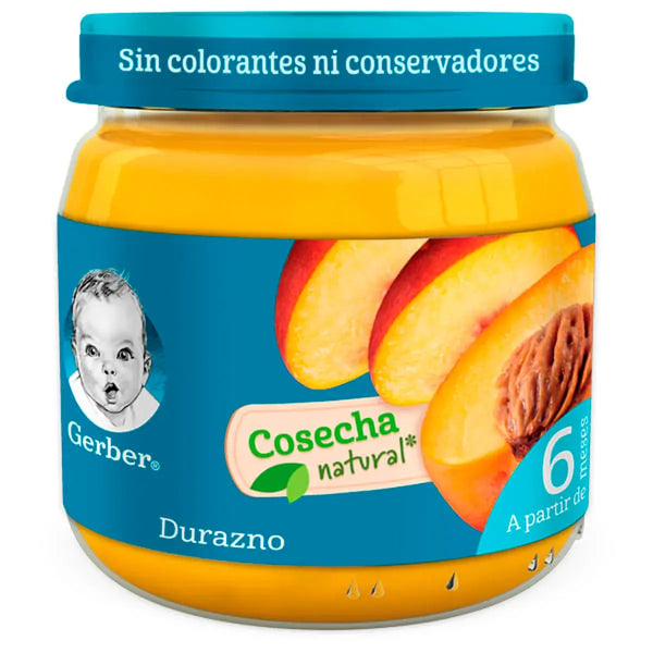 Gerber Etapa 2 Sabor Durazno 100 Gr