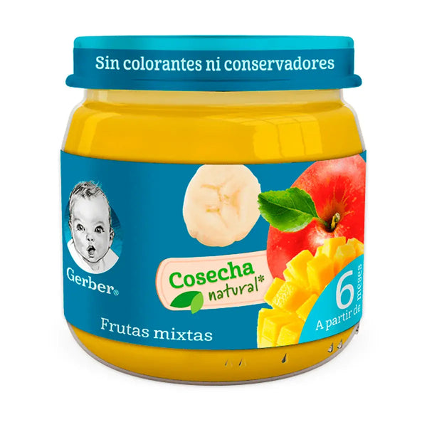 Gerber Etapa 2 Sabor Frutas Mixtas 100 Gr