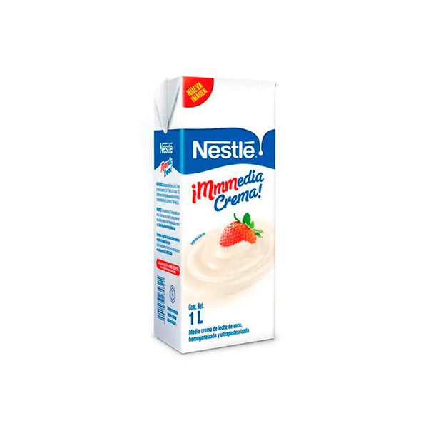 Leche Media Crema Nestlé 1 Litro