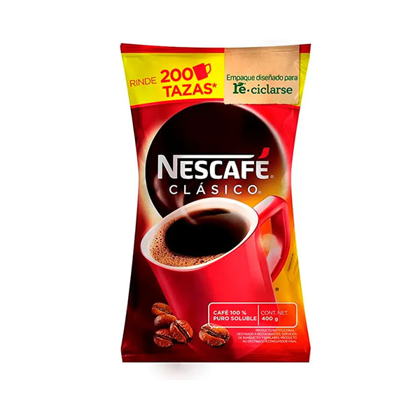 Bolsa de Café Nescafé Clásico 400 gr