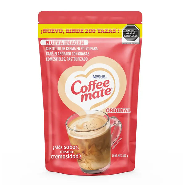 Sustituto de Crema en Polvo Coffee Mate Bolsa 800 gr.